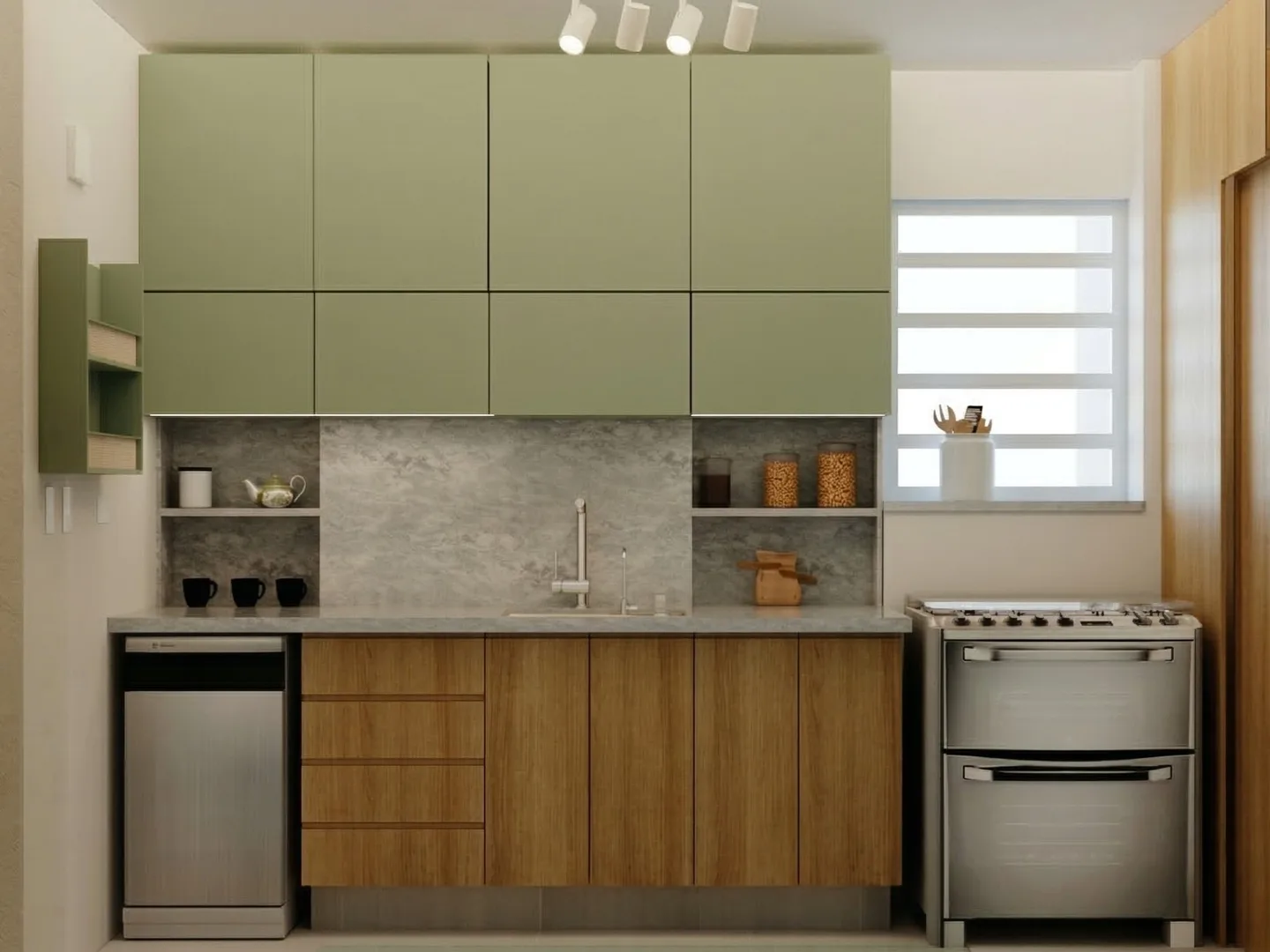 Cozinha após reforma